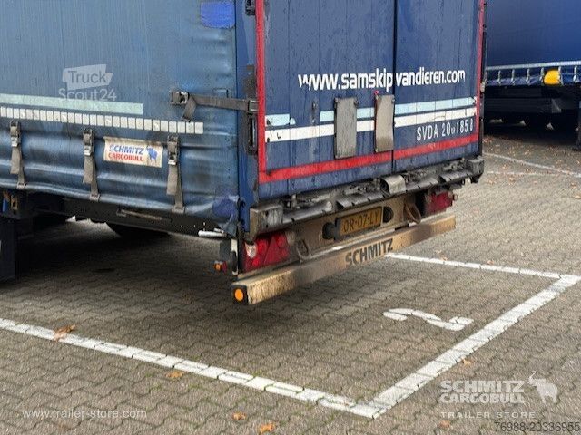 Atvira puspriekabė su tentu Schmitz Cargobull Curtainsider Mega