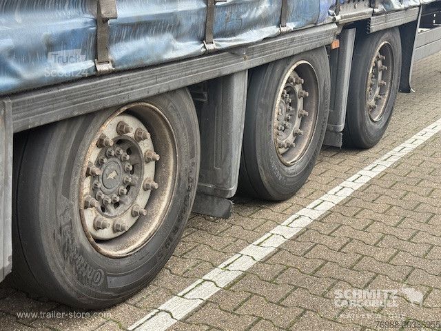 Atvira puspriekabė su tentu Schmitz Cargobull Curtainsider Mega