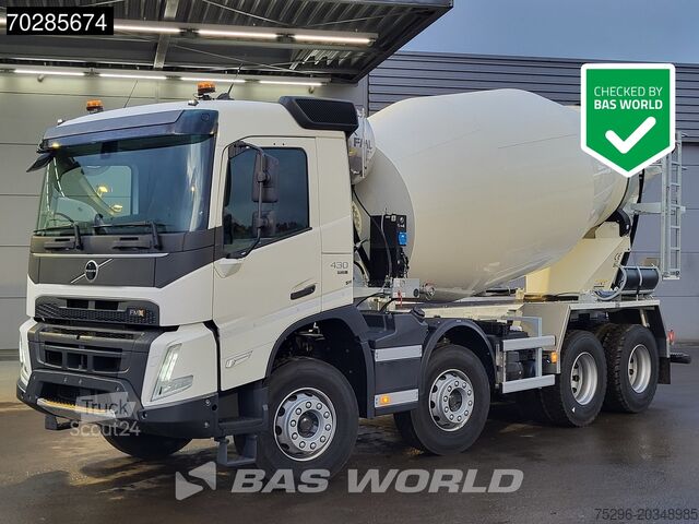 Frullatore Volvo FMX 430 8X4 New! 10m3 FML Mixer Steelsuspension...