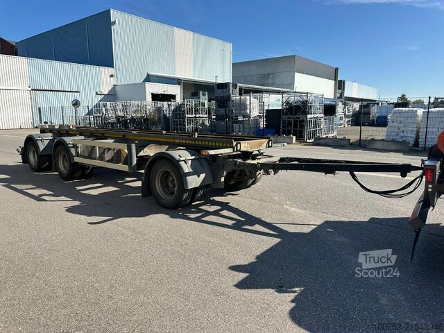 Containertransport AJK AET - 30T CONTAINERAANHANGER - SAF - DISC BRAKE...