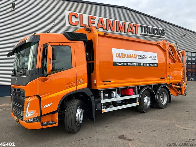 Vuilniswagen Volvo FM 330 Euro 6 Geesink 20m³ GEC Welvaarts weighi...