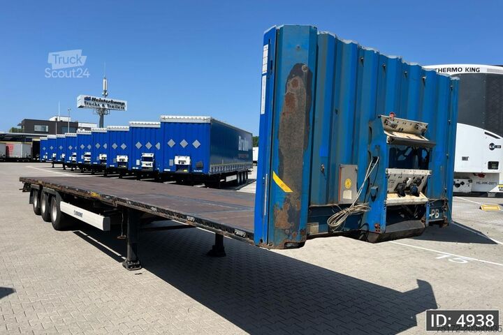 Platform aanhanger Krone SD Mega / Drum brakes