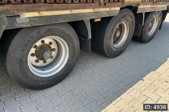 Platform aanhanger Krone SD Mega / Drum brakes