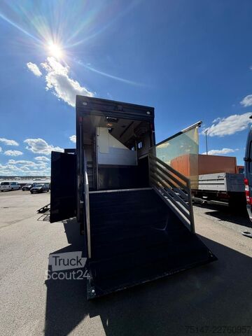 Karjan kuljetusauto MERCEDES-BENZ 2541 L 6x2*4 Actros 5 Pferde Popout nur 34302 km