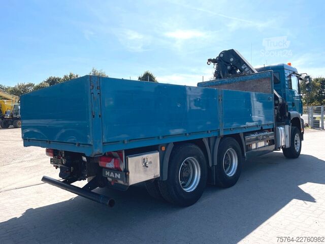 Avolava kuorma-auto MAN TGA 26.390 / HIAB 288-EP-3 Hiduio / Funk / 6x4