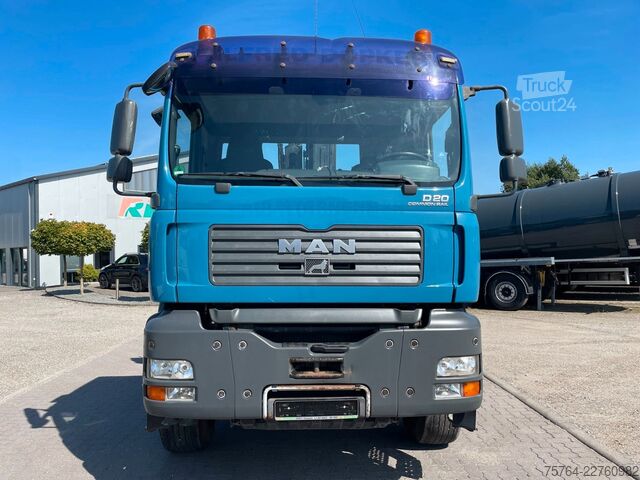 Avolava kuorma-auto MAN TGA 26.390 / HIAB 288-EP-3 Hiduio / Funk / 6x4