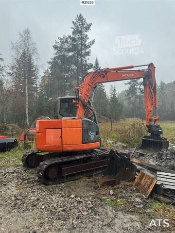 Rupsgraafmachine Hitachi ZX85 US Crawler Excavator w/ 2 Buckets WATCH VIDEO