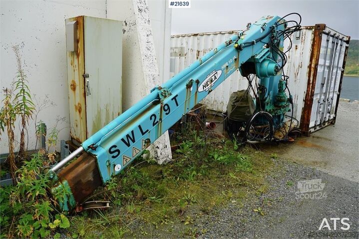 Підйомний інструмент  Heila HMR12-1S crane with winch (used on boat)