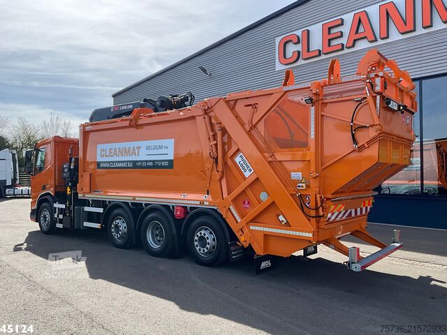 Refuse collection vehicle DAF FAQ XD 410 Euro 6 Hiab 23 Tonmeter laadkraan