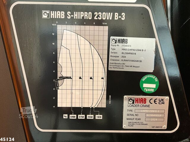 Abfallsammelfahrzeug DAF FAQ XD 410 Euro 6 Hiab 23 Tonmeter laadkraan