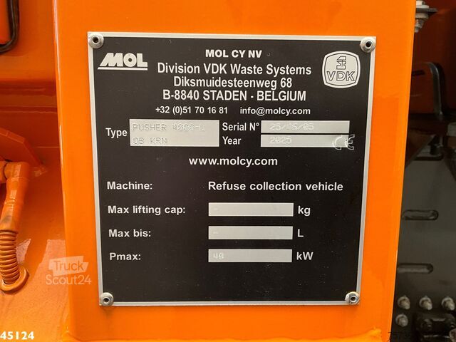 Abfallsammelfahrzeug DAF FAQ XD 410 Euro 6 Hiab 23 Tonmeter laadkraan