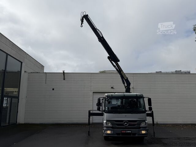 1524 .15 طن. 4x2 شاحنة قلاب + رافعة Mercedes-Benz ATEGO 1524