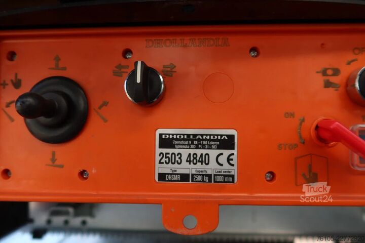  Wielton 3 Asser. Gesloten met Dhollandia klep 2500 kg L...
