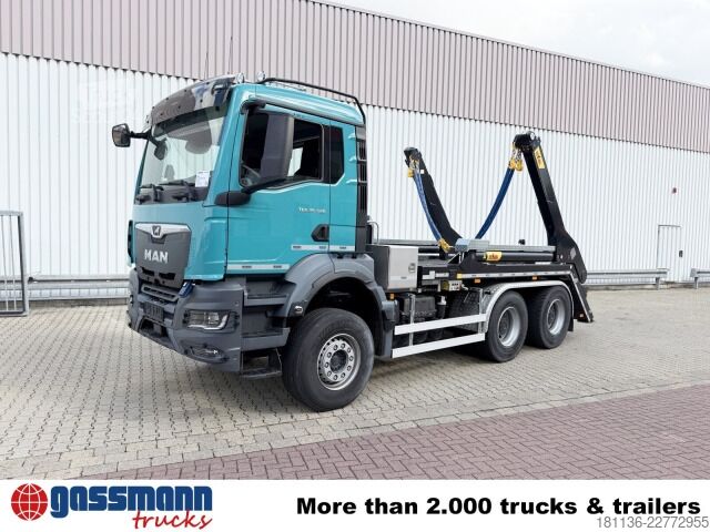 Tovornjak prekucnik MAN TGS 26.520 6x4 BL, Hyva Tele-Absetzanlage TS 2018