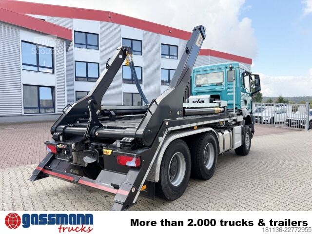 Tovornjak prekucnik MAN TGS 26.520 6x4 BL, Hyva Tele-Absetzanlage TS 2018