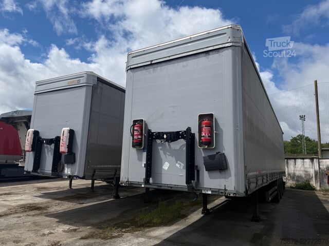 Semi-remorque bâchée Kögel TAULINER SN24 ELEVACION MULTI PUNTO