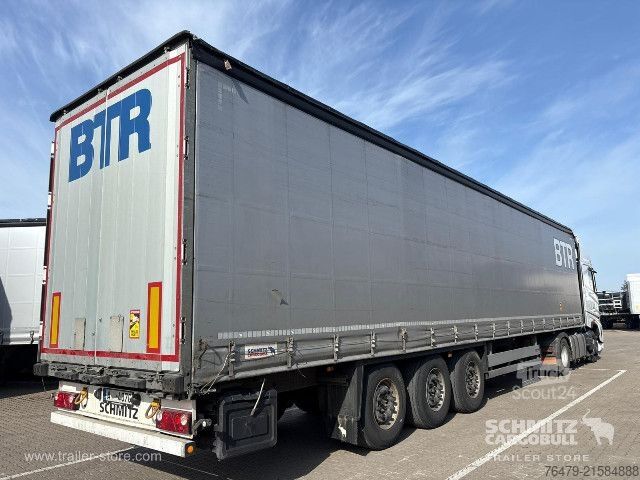Open semitrailer with tarp Schmitz Cargobull Curtainsider Standard