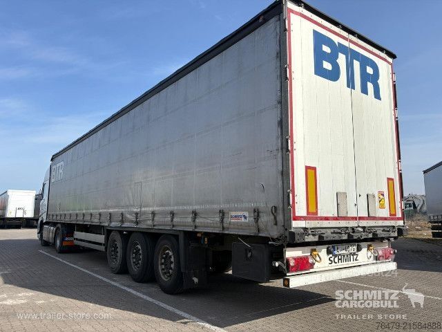 Open semitrailer with tarp Schmitz Cargobull Curtainsider Standard