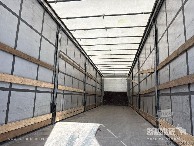 Open semitrailer with tarp Schmitz Cargobull Curtainsider Standard