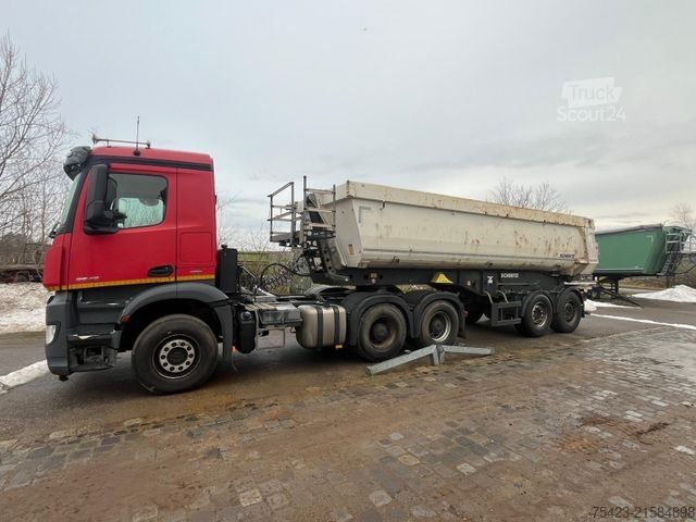 Standardní tahač MERCEDES-BENZ Arocs 2645 6x4 BL Retarder Hydraulik EU6
