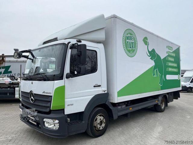 Furgone chiuso MERCEDES-BENZ Atego 816 L Standardkoffer LBW LBW 1 to
