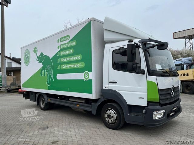 Furgone chiuso MERCEDES-BENZ Atego 816 L Standardkoffer LBW LBW 1 to