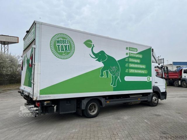 Furgone chiuso MERCEDES-BENZ Atego 816 L Standardkoffer LBW LBW 1 to
