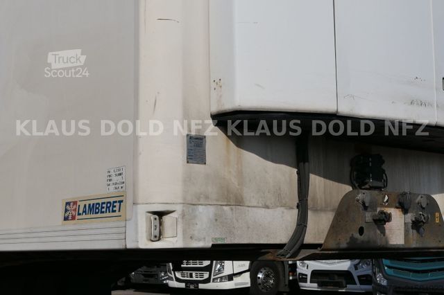 Refriģeratora puspiekabe LAMBERET Kühlkoffer Thermo-King Doppelstock SAF-Achsen 