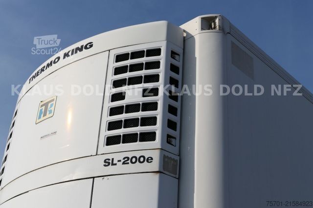 Refriģeratora puspiekabe LAMBERET Kühlkoffer Thermo-King Doppelstock SAF-Achsen 