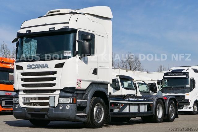 Camion con cassone intercambiabile SCANIA R 450 BDF Retarder Lift-/Lenkachse 2 XL-Tank