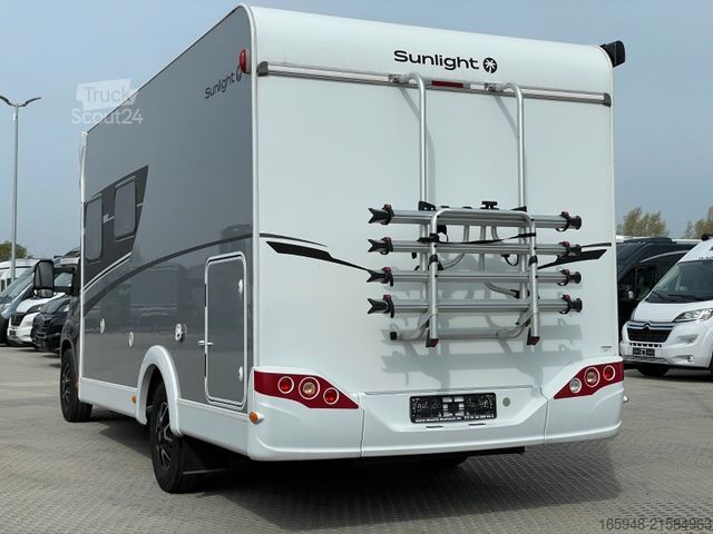 Halvintegrert bobil SUNLIGHT T 65 | Backofen,Hubbett, Für die ganze Familie!