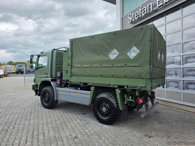 Przesuwana plandeka Mercedes-Benz Atego 1018 A 4x4 Pritsche Plane mehrfach vorh.