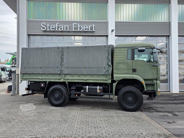 Przesuwana plandeka MAN TGA 18.360 4x4 BB 3 Sitze Schalter Expedition