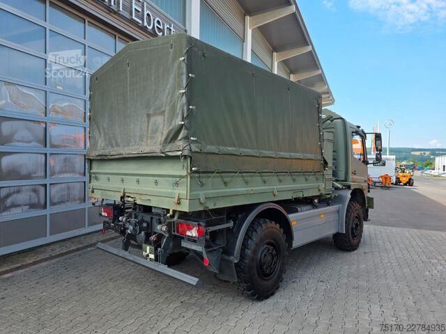 Przesuwana plandeka Mercedes-Benz Atego 1018 A 4x4 Pritsche Plane mehrfach vorh.