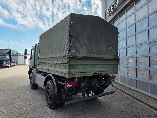 Przesuwana plandeka Mercedes-Benz Atego 1018 A 4x4 Pritsche Plane mehrfach vorh.