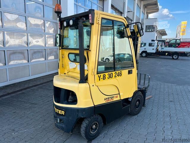 Motostivuitor Hyster H1.6 FT / Verstellgerät / HH: 4.45m / nur 467h