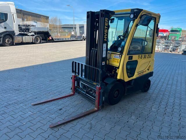 Motostivuitor Hyster H1.6 FT / Verstellgerät / HH: 4.45m / nur 1.299h