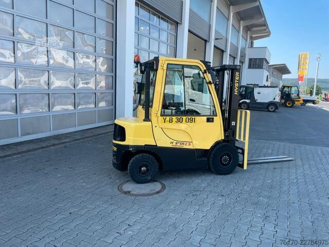 Motostivuitor Hyster H2.5FT / Duplex 3,3m / nur 1.163h