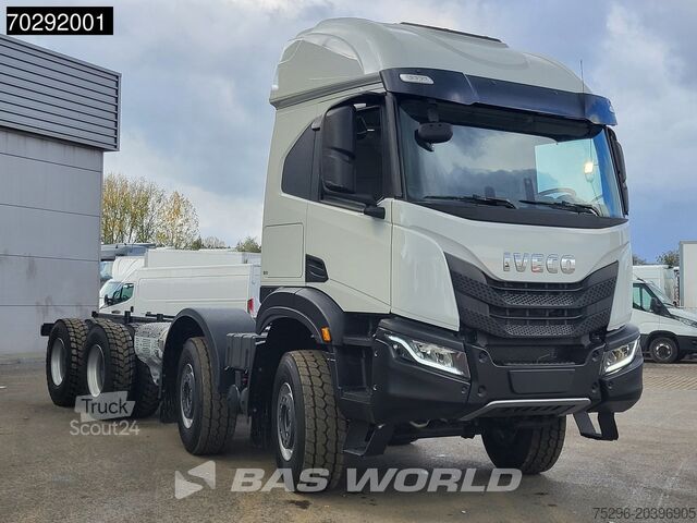Chassis cabine Iveco T-WAY 510 8X4 NEW! Retarder Big-Axle Steelsuspe...