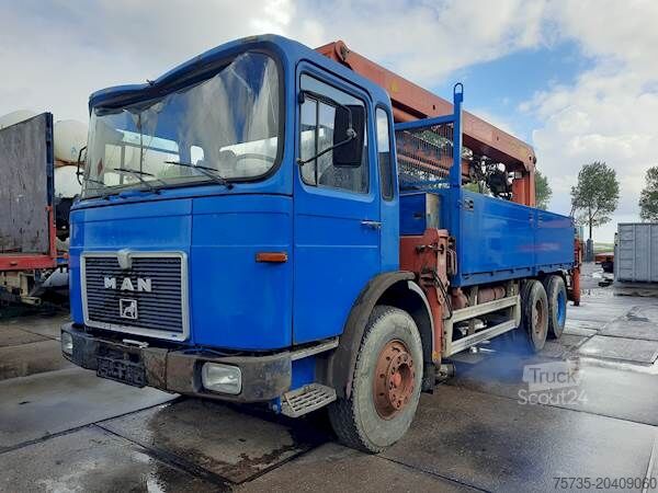 Iekraušanas platforma MAN 26.280 DF 6X4 PALFINGER CRANE