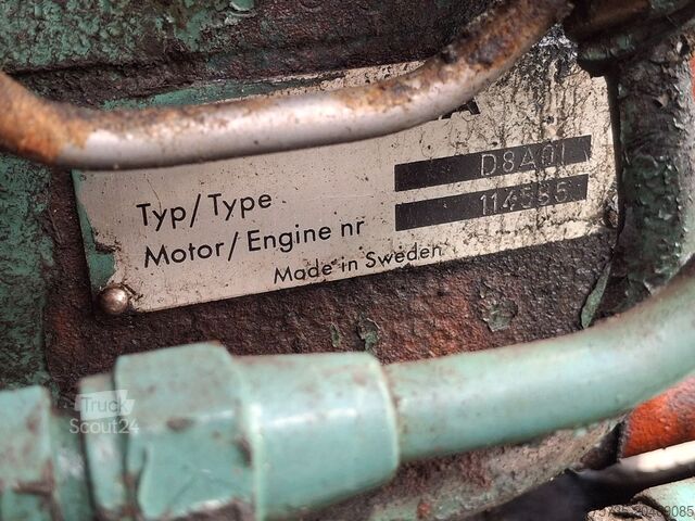محرك SCANIA D8A01