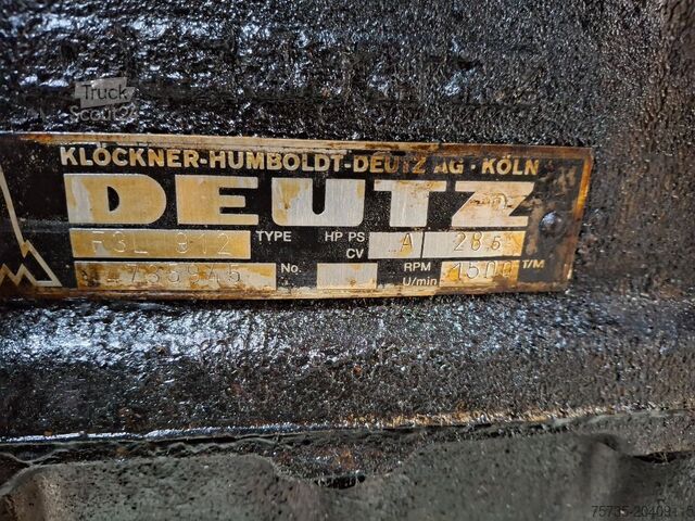 ديتز F3L912 DEUTZ F3L912