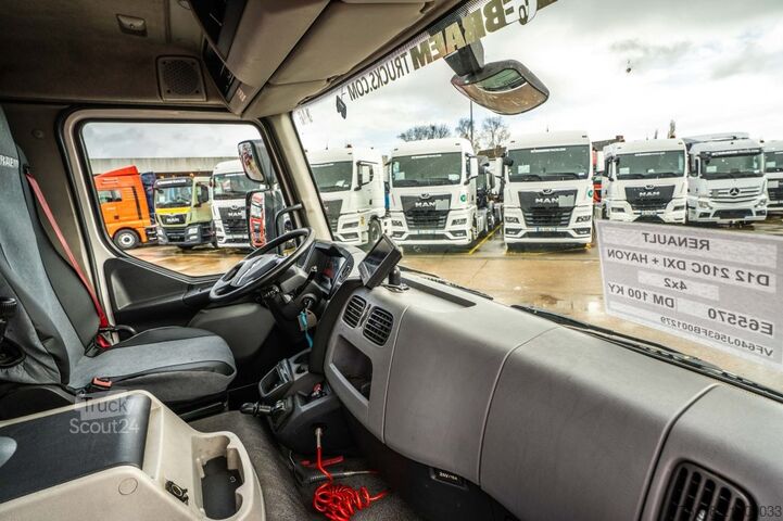 Koffer RENAULT D12 210C DXI + DHOLLANDIA