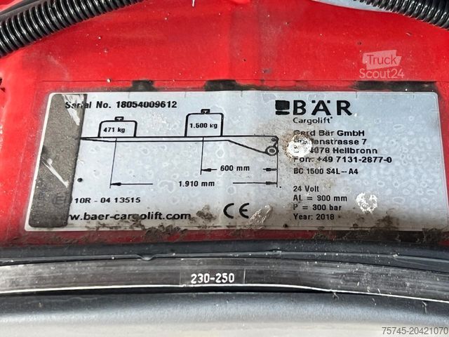 Dostavno vozilo s kesonom MAN TGL 8.190 * 1.5T LBW * TEMP * STANDKLIMA *