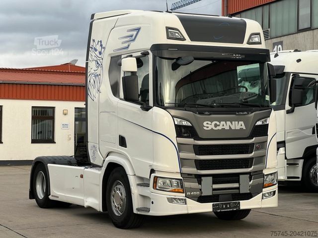 Τυπική μονάδα τράκτορα SCANIA R 450 * ACC * 2X TANK * STANDKLIMA * LEDER