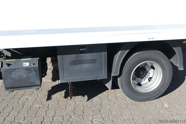Transporter mit Koffer IVECO 80E18 4x2, LBW, AHK, Klima, 6.100mm lang