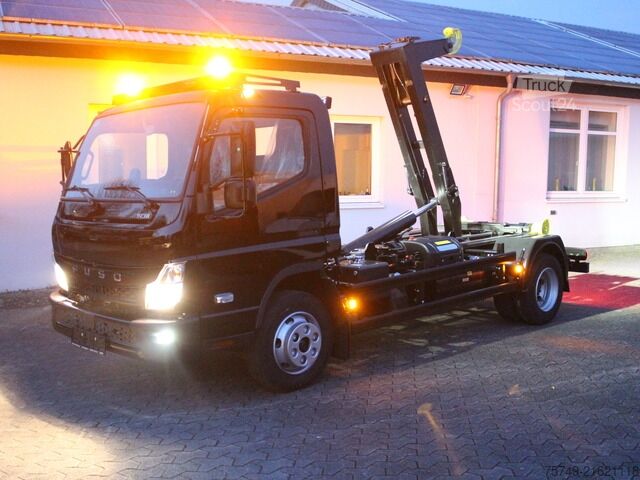 Roll-off tipper truck Fuso Canter FUSO 9C18  City Abrollkipper Hooklift Black Edition
