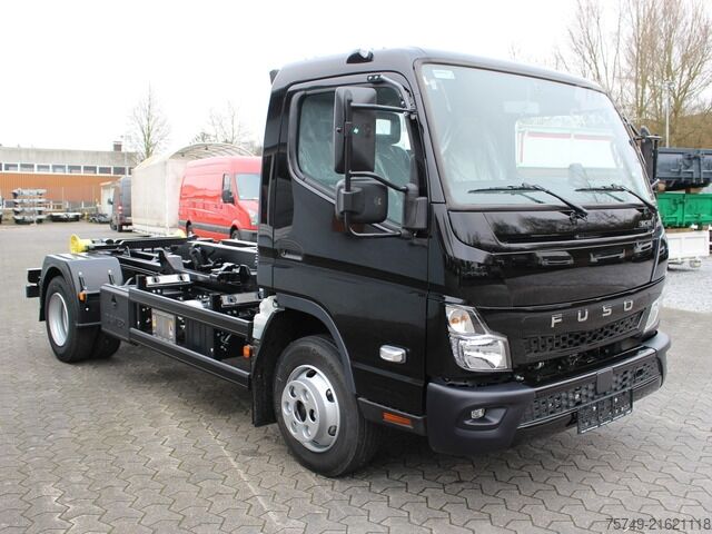 Roll-off tipper truck Fuso Canter FUSO 9C18  City Abrollkipper Hooklift Black Edition