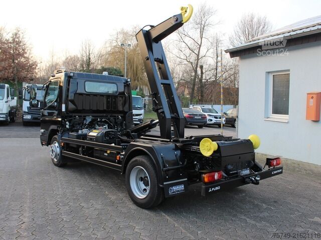 Roll-off tipper truck Fuso Canter FUSO 9C18  City Abrollkipper Hooklift Black Edition