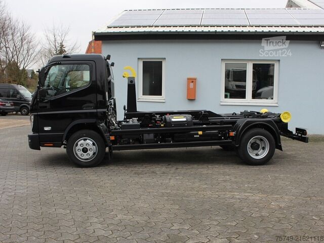 Roll-off tipper truck Fuso Canter FUSO 9C18  City Abrollkipper Hooklift Black Edition